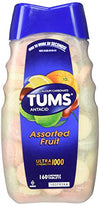 Tums Antacid Calcium Ultra Strength 1000 Assorted Fruit Supplement 72 Tab
