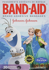 Band Aid Adhesive Bandages Disneys Fr Ounceen Assorted Sizes 20 Count Each