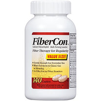 FiberCon Fiber Therapy for Regularity Supplement 140 Caplets