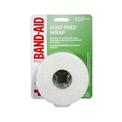 BAND AID First Aid Hurt Free Wrap Medium 2 inch X 2.3 Yards Each