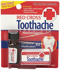 Red Cross Toothache Complete Medication Kit 0.12 Ounce Each