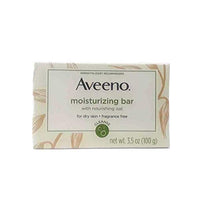 Aveeno Moisturizing Bar for Dry Skin 3.5 Ounce Dermatologist Recommended
