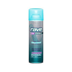 Rave 4X Mega Aerosol Hairspray Now With ClimaShield Unscented 11 Ounce