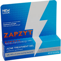 Zapzyt Acne Treatment Gel 10% Benzoyl Peroxide Gel 1 Ounce
