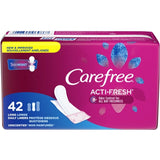 Carefree Acti-Fresh Body Shape Long To Go Pantiliners Unscented 42 Each