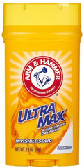 Arm & Hammer Ultra Max Deodorant Invisible Solid Unscented 2.80 Ounce Each
