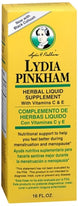Lydia Pinkham Liquid To Feel Better During Menstruation And Menopause - 16 Ounce