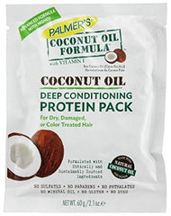 Palmer's Coconut Oil Formula Deep Conditioning Protein Pack 2.1 Ounce Each