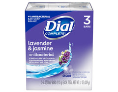 Dial Lavender & Jasmine Antibacterial 4oz. Bar Soap, 3 Count - Pack of 1