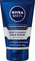 Nivea for Men Energizing Face Scrub 4.4 Ounce (125 g)