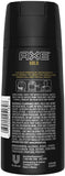 Axe Gold Deodorant Body Spray, Dark Vanilla 4.0 oz
