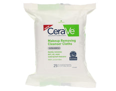 CeraVe Makeup Removing Cleanser Cloths 25 Count