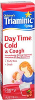 Childrens Triaminic Day Time Cold and Cough Cherry Flavored 4 Ounce Each