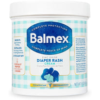 Balmex Diaper Rash Cream Jar 16 Ounce Each