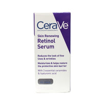 CeraVe Skin Renewing Retinol Serum 1 Ounce Each