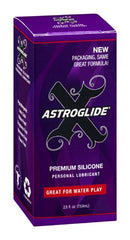 Astroglide X Silicone Based Personal Sex Lubricant 2.5Ounce Each