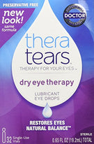 Thera Tears Lubricant Eye Drops 32 Each