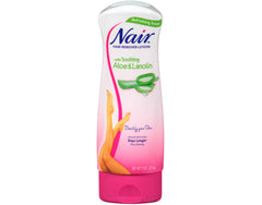 Nair Hair Remover Lotion For Legs Body Soothing Aloe & Lanolin 9 Ounce
