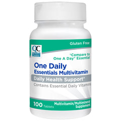 Quality Choice One Daily Essentials Multivitamin Tablets, 100 Count - Pack of 1