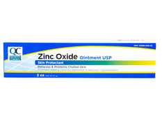 Quality Choice Zinc Oxide Ointment Skin Protectant 2 Ounce Each