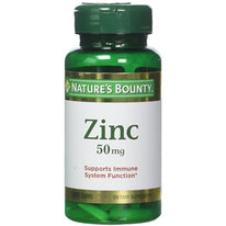 Nature's Bounty Zinc 50 mg Caplets 100 Each