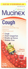 Mucinex Children's Expectorant and Cough Suppressant Cherry 4 Ounce