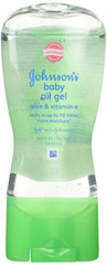 JOHNSON'S Aloe Vera - Vitamin E Baby Oil Gel 6.50 Ounce