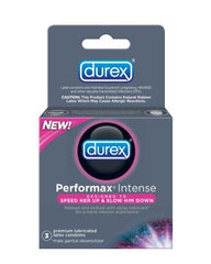 Durex PerforMax Intense Climax Control Ultra-Fine 3 Condoms