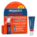 Herpecin L Pain Relief 3x Action Lidocaine Lip Protectant, 0.15 Oz. - Pack of 1