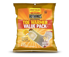 HotHands Adhesive Toe Warmer 6 pair Value Pack