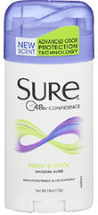 Sure Anti Perspirant Deodorant Invisible Solid Fresh & Cool 2.60 Ounce Each