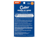 Cutter Poison Ivy Wipes, 12 Individually Wrapped Wipes per Package - Pack of 1