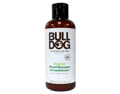 Bull Dog Original Beard Shampoo & Conditioner Aloe Camelina Green Tea 6.7 fl oz