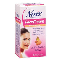 Nair Hair Remover Moisturizing Face Cream 2  Ounce Each