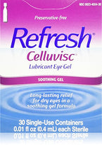 Refresh Celluvisc Lubricant Eye Gel Single-use Containers 30