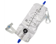 1 Pack Dynarex 1000ml Urinary Leg Bag Anti-Reflux Valve Sterile Fluid Pathway