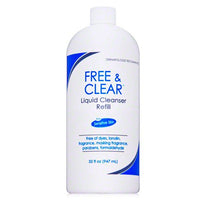 Free & Clear Liquid Cleanser Refill for Sensitive Skin 32 Ounce