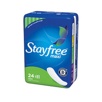 Stayfree Maxi Pads Super 24 Each