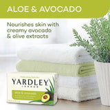 Yardley London Moisturizing Soap Aloe & Avocado 2 x 4oz Bars