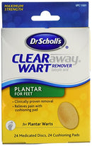 Dr. Scholl's Clear Away Wart Remover Plantar 24 Each