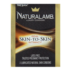 Trojan Naturalamb Natural Skin Lubricated Condoms 3