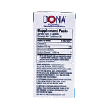 Dona Crystalline Glucosamine Sulfate 750 Mg, 60 Count
