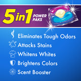 Arm Hammer Plus OxiClean with Odor Blasters Fresh Burst Laundry Detergent, 5-IN-1 Power Paks, 24 per Pack