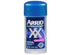ARRID Extra Dry Clear Gel Antiperspirant Deodorant,  Morning Clean, 2.6oz