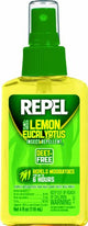 Repel Lemon Eucalyptus Natural Insect Repellent, 4-Ounce Pump Spray Brand New