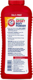 Arm & Hammer Odor Defense Sport Body Powder 12 Ounces, Pack of 1