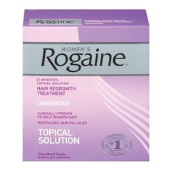 Women's Rogaine Hair Regrowth Treatment Unscented 3 Month Supply