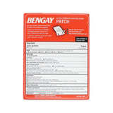 Bengay Ultra Strength Pain Relieving Patch Large Size 4 Count Each