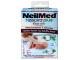 NeilMed Naspira Plus Babies & Kids Nasal-Oral Aspirator with Saline Vials