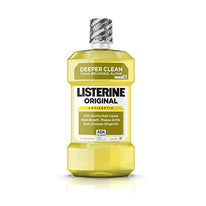 Listerine Antiseptic Mouthwash Original 1 Liter Each